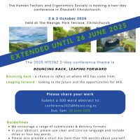 Call for abstracts extension v2