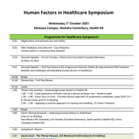 HC symposium programme